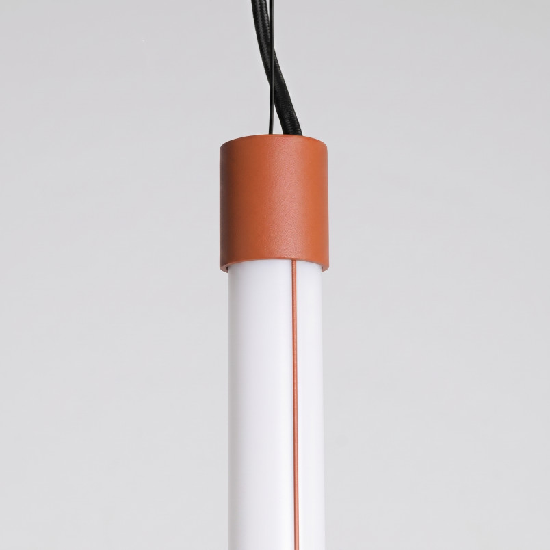 Lampa wisząca TRANG 50 ochra czerwona LED 3000K Thoro