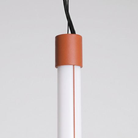 Lampa wisząca TRANG 50 ochra czerwona LED 3000K Thoro