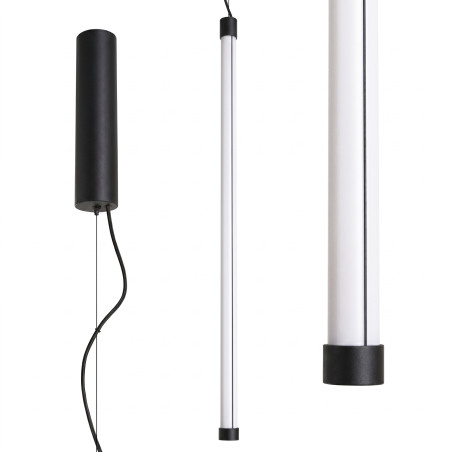 Lampa wisząca TRANG 75 czarna LED 3000K Thoro