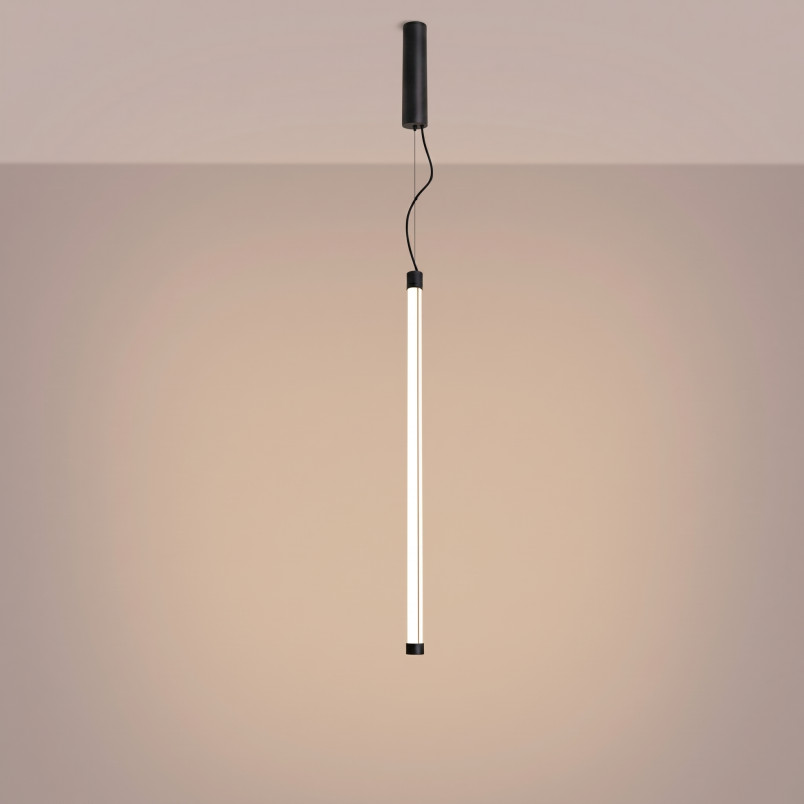 Lampa wisząca TRANG 75 czarna LED 3000K Thoro