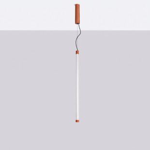 Lampa wisząca TRANG 75 ochra czerwona LED 3000K Thoro