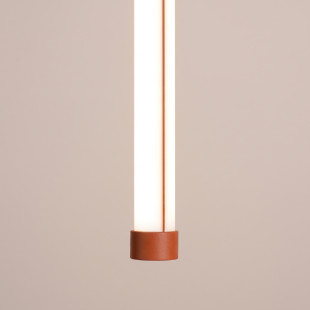 Lampa wisząca TRANG 75 ochra czerwona LED 3000K Thoro