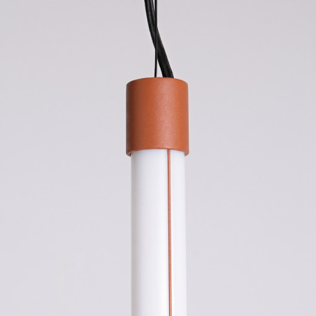 Lampa wisząca TRANG 75 ochra czerwona LED 3000K Thoro