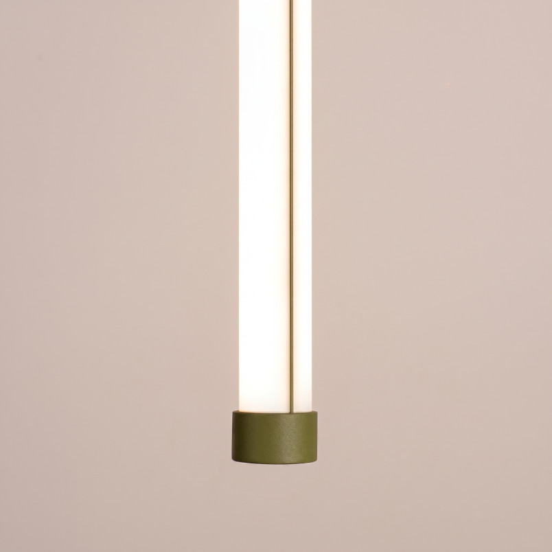 Lampa wisząca TRANG 75 zielona oliwka LED 3000K Thoro