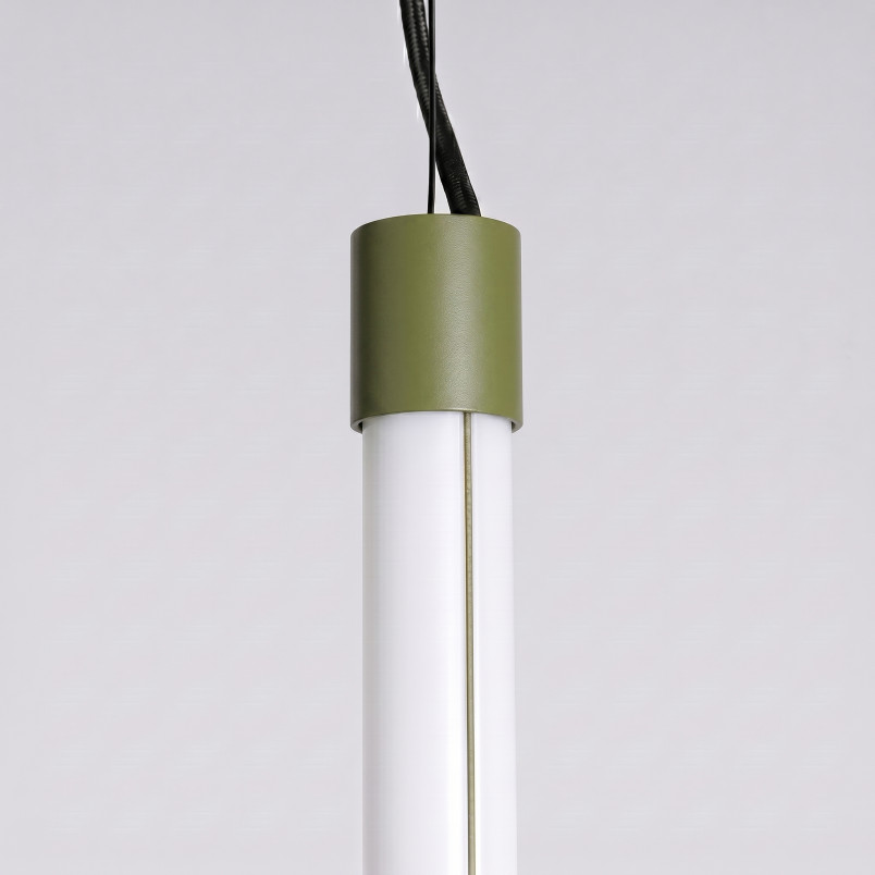 Lampa wisząca TRANG 75 zielona oliwka LED 3000K Thoro
