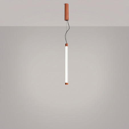 Lampa wisząca TRANG 50 ochra czerwona LED 4000K Thoro