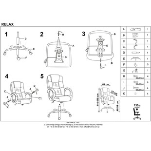 Fotel Gabinetowy Relax Halmar - Komfort i Ergonomia