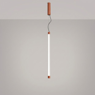 Lampa wisząca TRANG 75 ochra czerwona LED 4000K Thoro