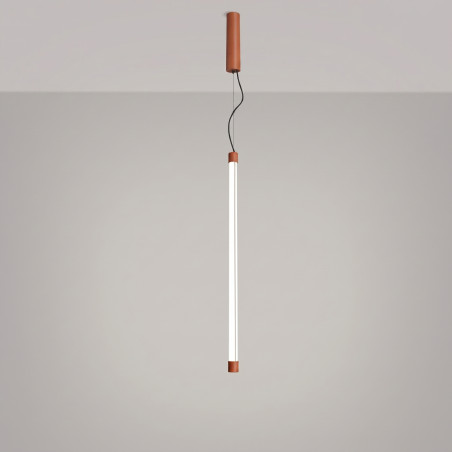 Lampa wisząca TRANG 75 ochra czerwona LED 4000K Thoro