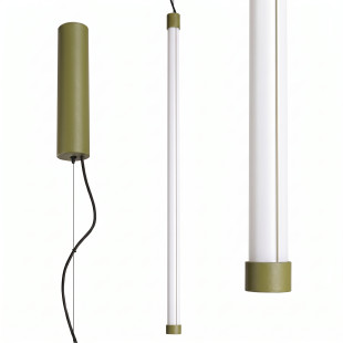 Lampa wisząca TRANG 75 zielona oliwka LED 4000K Thoro