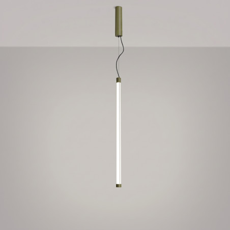 Lampa wisząca TRANG 75 zielona oliwka LED 4000K Thoro
