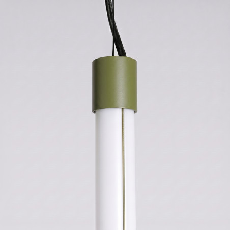 Lampa wisząca TRANG 75 zielona oliwka LED 4000K Thoro