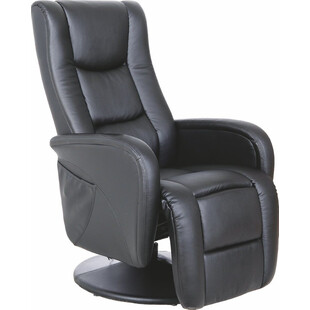 Fotel Recliner z Masażem Pulsar | Halmar | Czarny