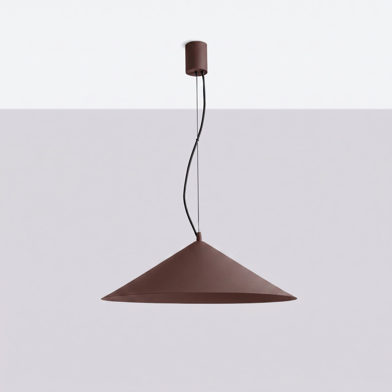 Lampa wisząca FINT brązowa LED 3000K Thoro