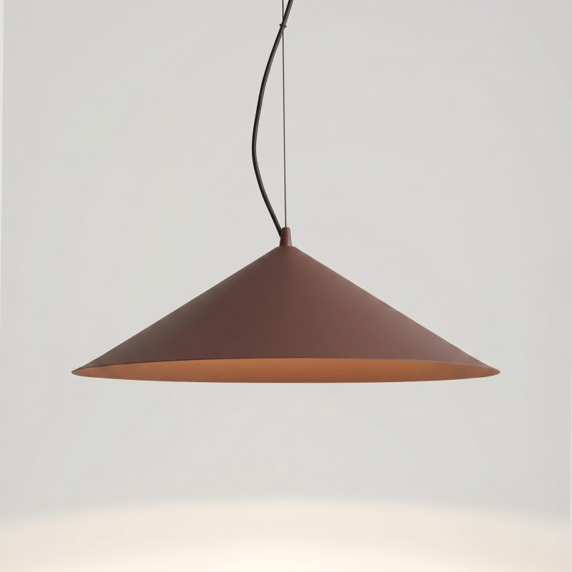Lampa wisząca FINT brązowa LED 3000K Thoro