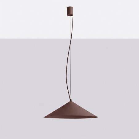 Lampa wisząca FINT brązowa LED 3000K Thoro