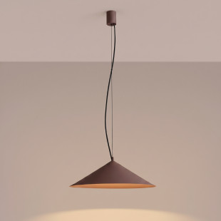 Lampa wisząca FINT brązowa LED 3000K Thoro