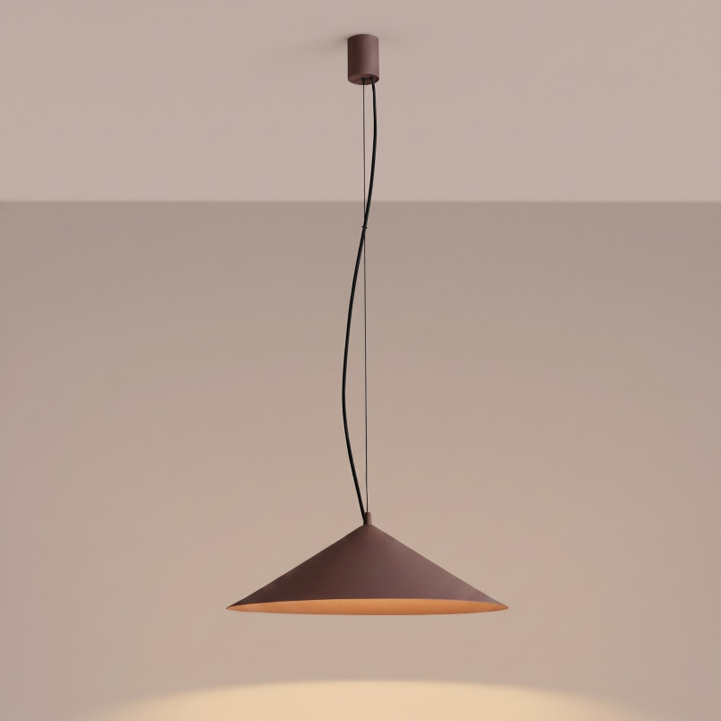 Lampa wisząca FINT brązowa LED 3000K Thoro