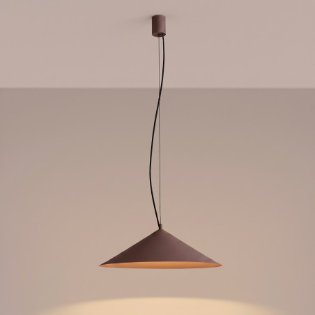 Lampa wisząca FINT brązowa LED 3000K Thoro