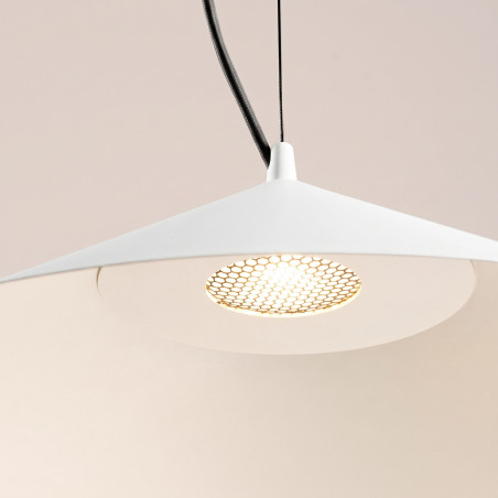 Lampa wisząca FINT biała LED 3000K Thoro