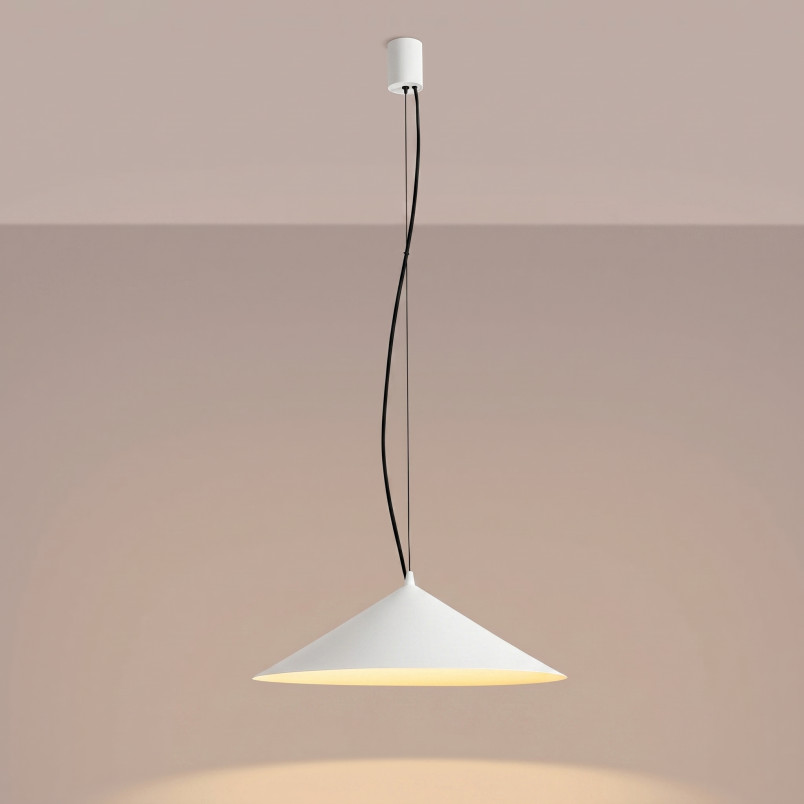Lampa wisząca FINT biała LED 3000K Thoro