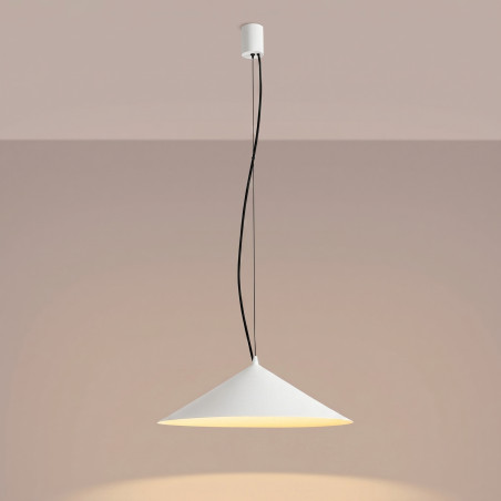 Lampa wisząca FINT biała LED 3000K Thoro
