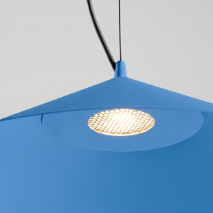 Lampa wisząca FINT błękitna LED 3000K Thoro