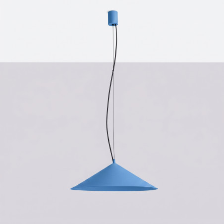 Lampa wisząca FINT błękitna LED 3000K Thoro