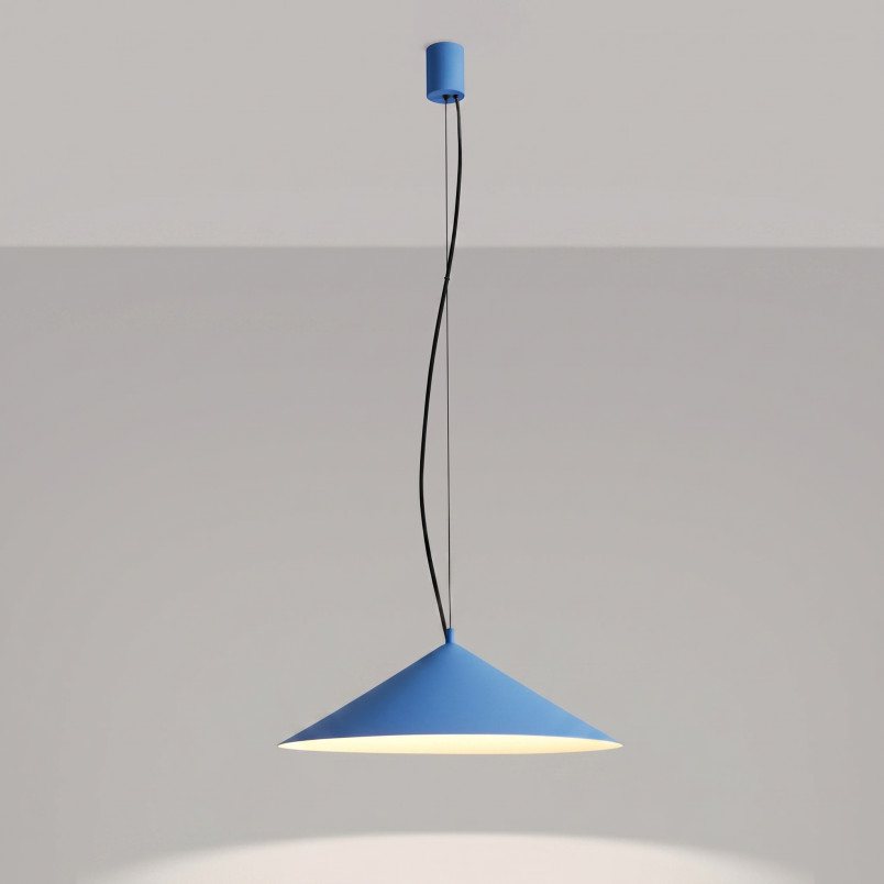 Lampa wisząca FINT błękitna LED 3000K Thoro