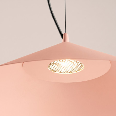 Lampa wisząca FINT brzoskwiniowa LED 3000K Thoro