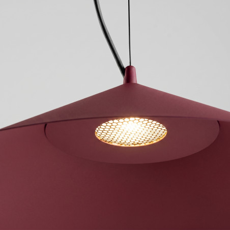 Lampa wisząca FINT burgund LED 3000K Thoro