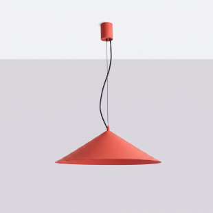 Lampa wisząca FINT czerwona LED 3000K Thoro