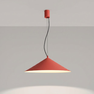 Lampa wisząca FINT czerwona LED 3000K Thoro