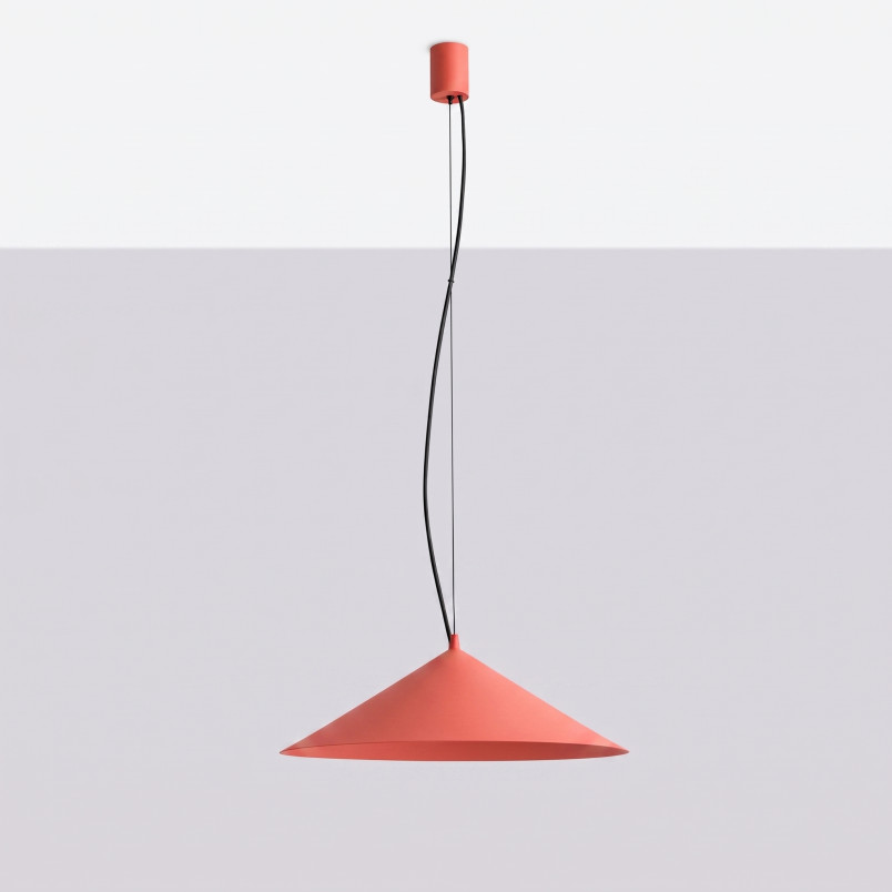 Lampa wisząca FINT czerwona LED 3000K Thoro