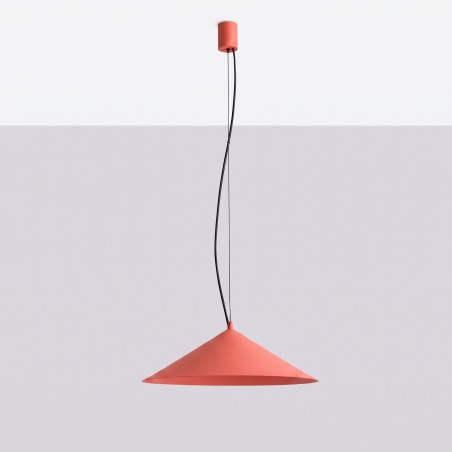 Lampa wisząca FINT czerwona LED 3000K Thoro