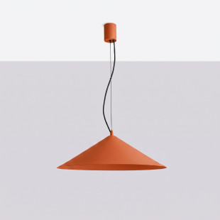 Lampa wisząca FINT ochra czerwona LED 3000K Thoro