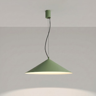 Lampa wisząca FINT zielona oliwka LED 3000K Thoro