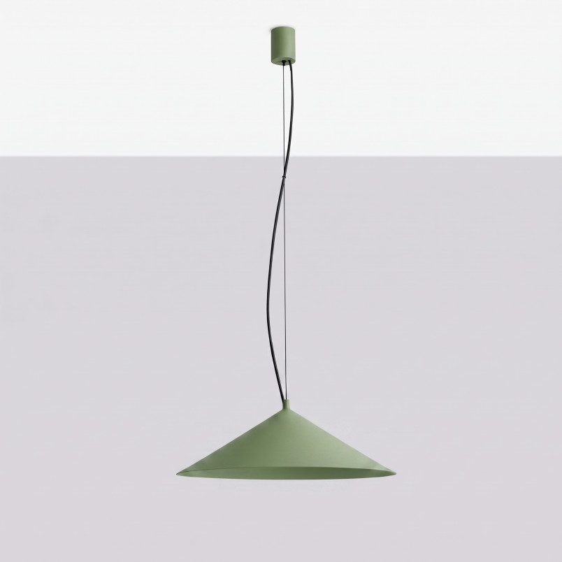 Lampa wisząca FINT zielona oliwka LED 3000K Thoro