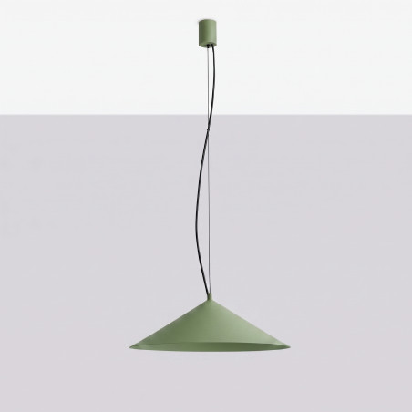 Lampa wisząca FINT zielona oliwka LED 3000K Thoro