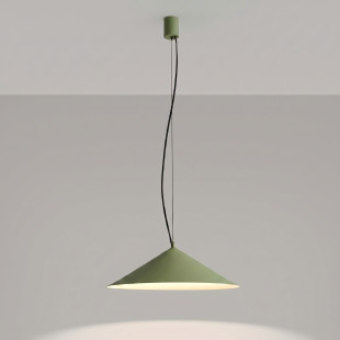 Lampa wisząca FINT zielona oliwka LED 3000K Thoro
