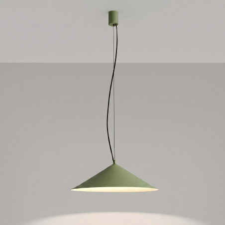 Lampa wisząca FINT zielona oliwka LED 3000K Thoro