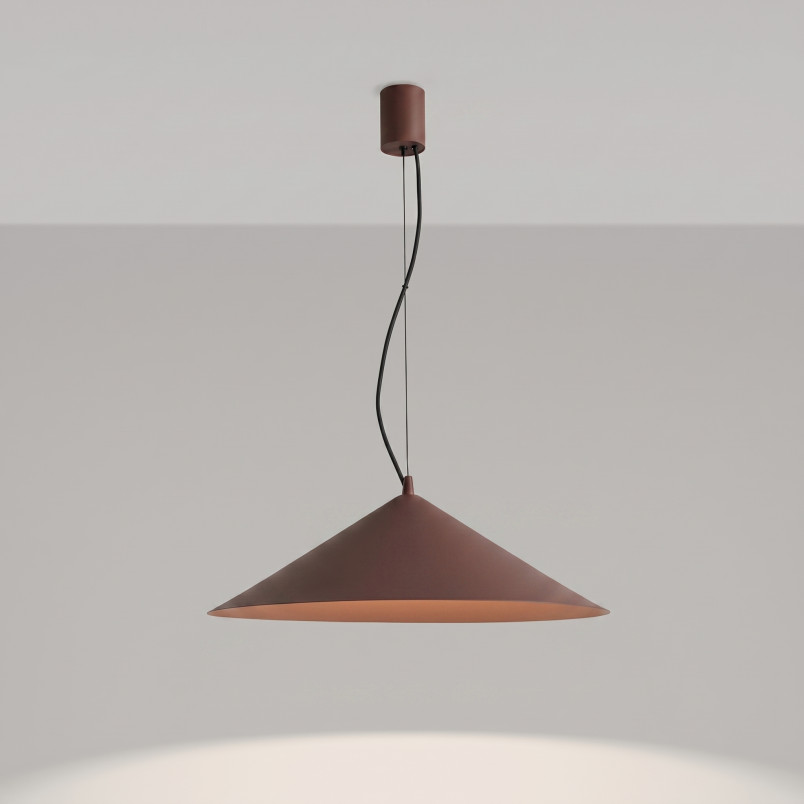 Lampa wisząca FINT brązowa LED 4000K Thoro