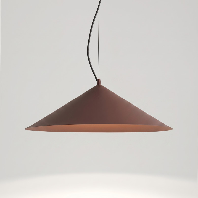 Lampa wisząca FINT brązowa LED 4000K Thoro