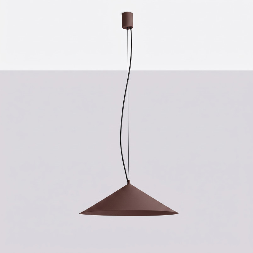 Lampa wisząca FINT brązowa LED 4000K Thoro