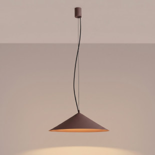 Lampa wisząca FINT brązowa LED 4000K Thoro