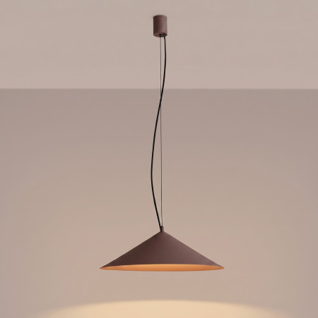 Lampa wisząca FINT brązowa LED 4000K Thoro