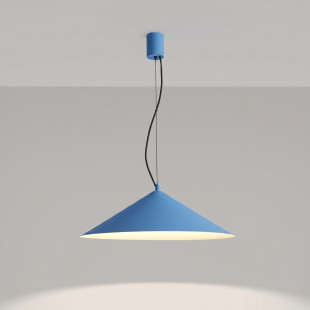 Lampa wisząca FINT błękitna LED 4000K Thoro