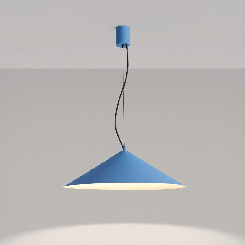 Lampa wisząca FINT błękitna LED 4000K Thoro