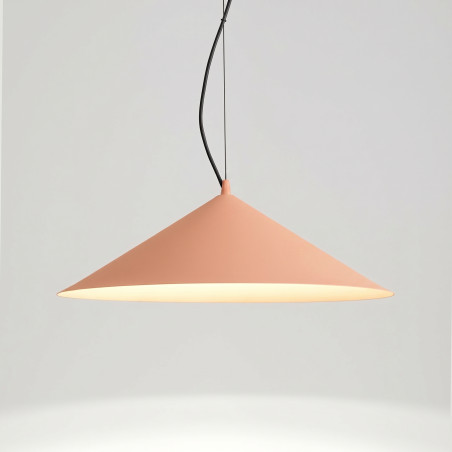 Lampa wisząca FINT brzoskwiniowa LED 4000K Thoro