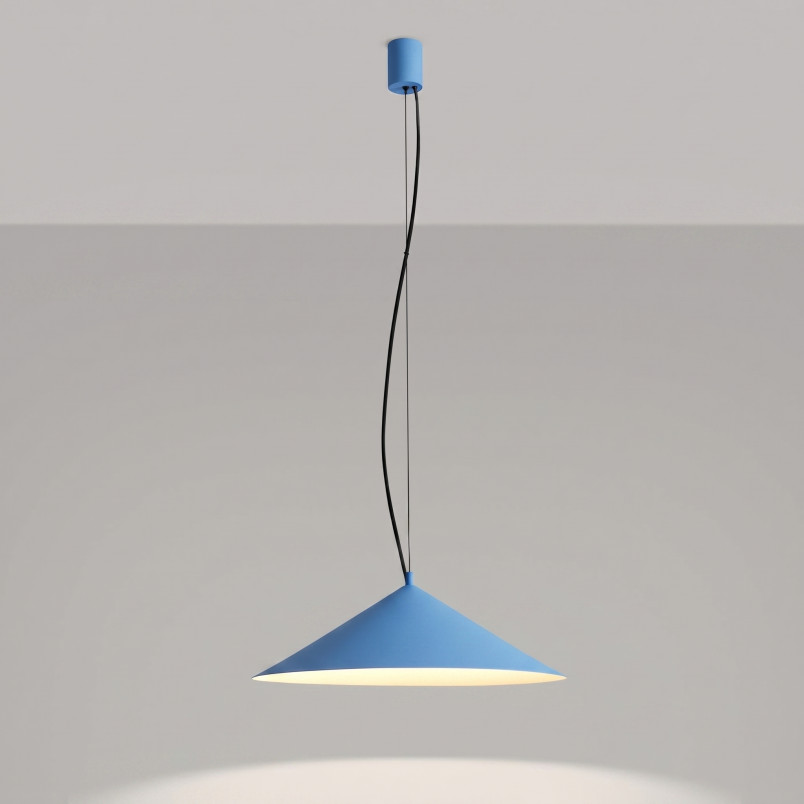 Lampa wisząca FINT błękitna LED 4000K Thoro